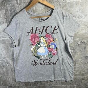 Disney Alice in Wonderland graphic tee  Grey Woman's XL